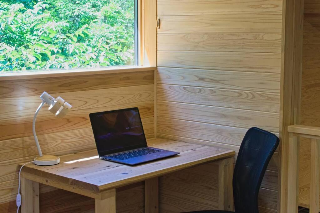 Hinoki No Ie - Cottage With Natural Hot Spring In A Cypress Bathtub Shika Eksteriør billede