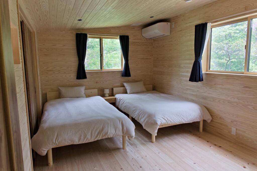 Hinoki No Ie - Cottage With Natural Hot Spring In A Cypress Bathtub Shika Eksteriør billede